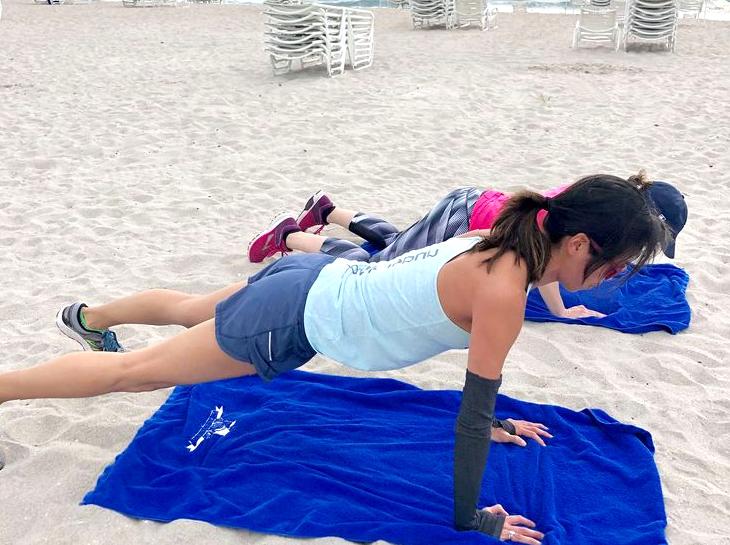 Shoreline Boot Camp: Getting Fit on the Beach